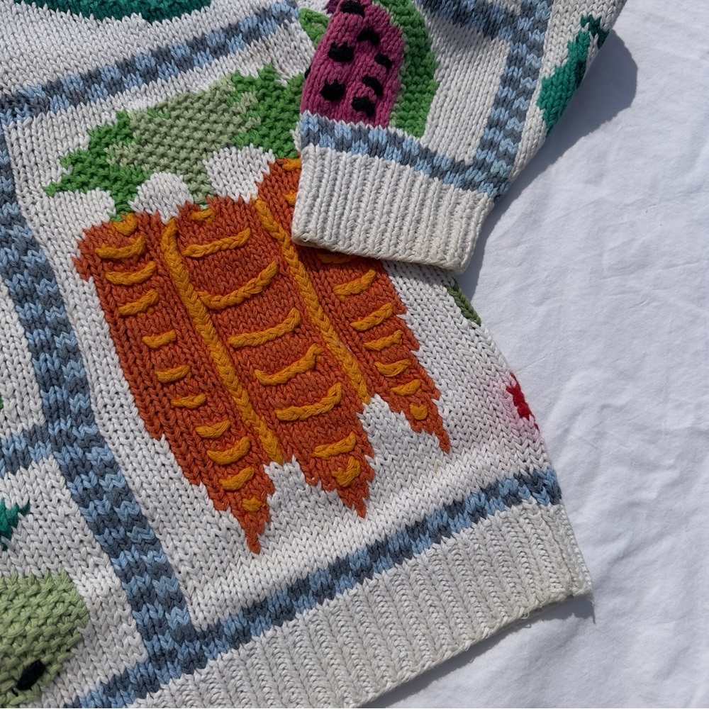 Northern Isles - Knitted By Hand Fruit Sweater - Picture 2 of 5